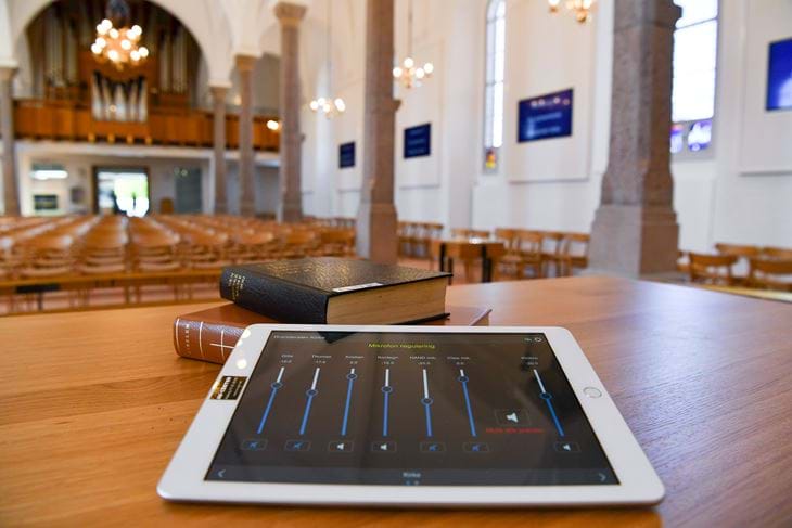 Touchbetjening Via Ipad I Kirke