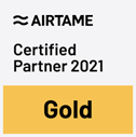 Airtame Gold Partner badge