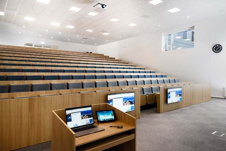 Preview Skærme I Auditorium Hos Kamstrup