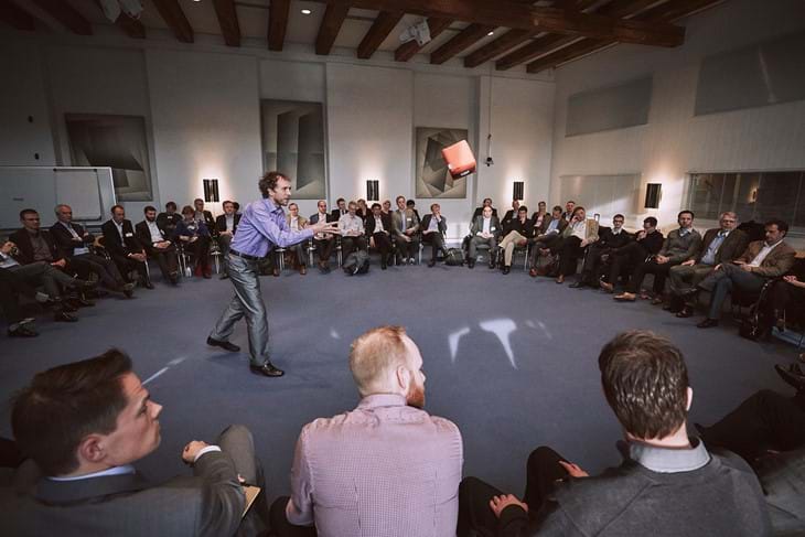 Catchbox I Brug I Forsamling