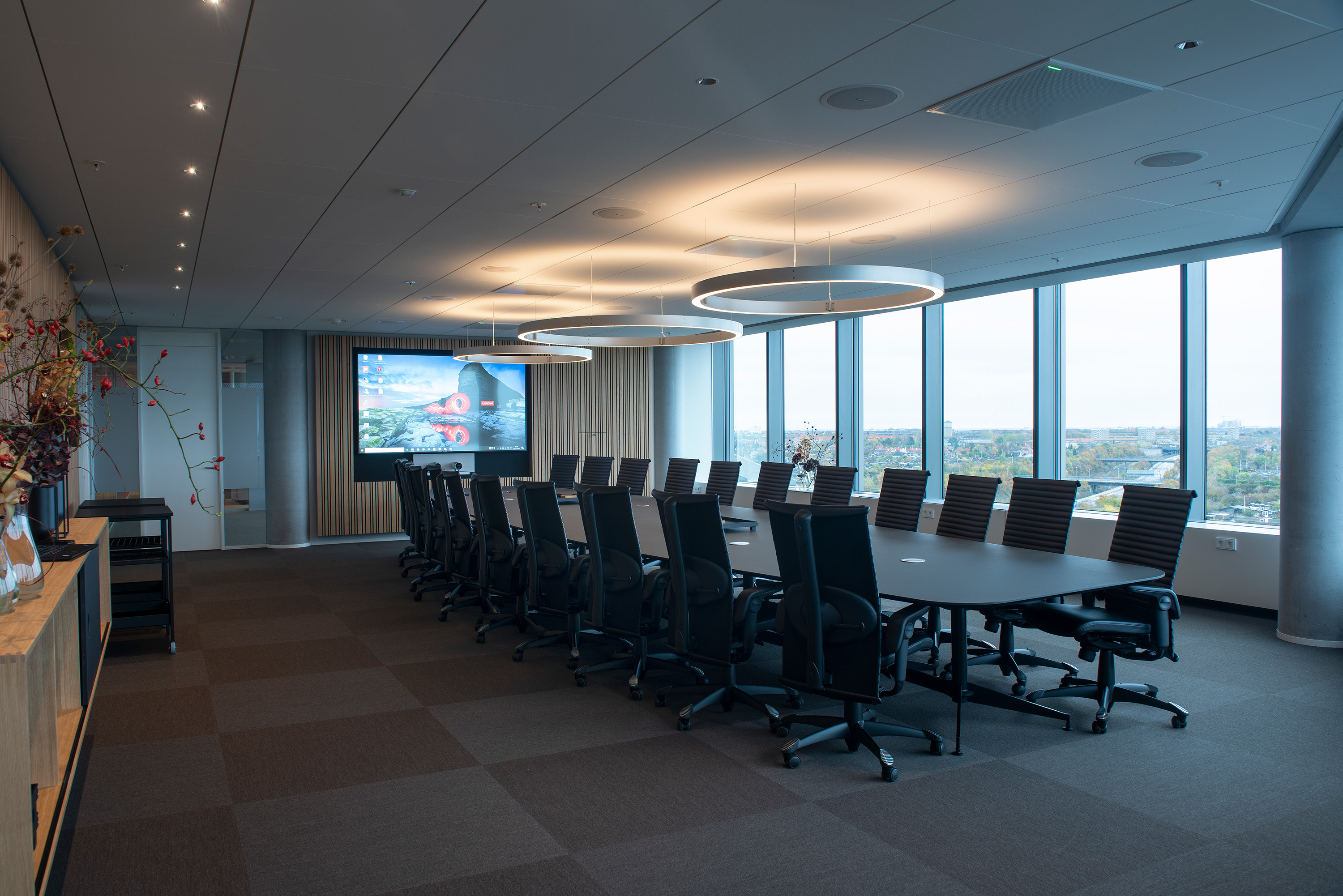 AV-løsning til Rambølls bestyrelseslokale