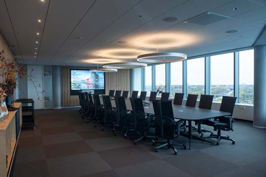 AV-løsning til Rambølls bestyrelseslokale