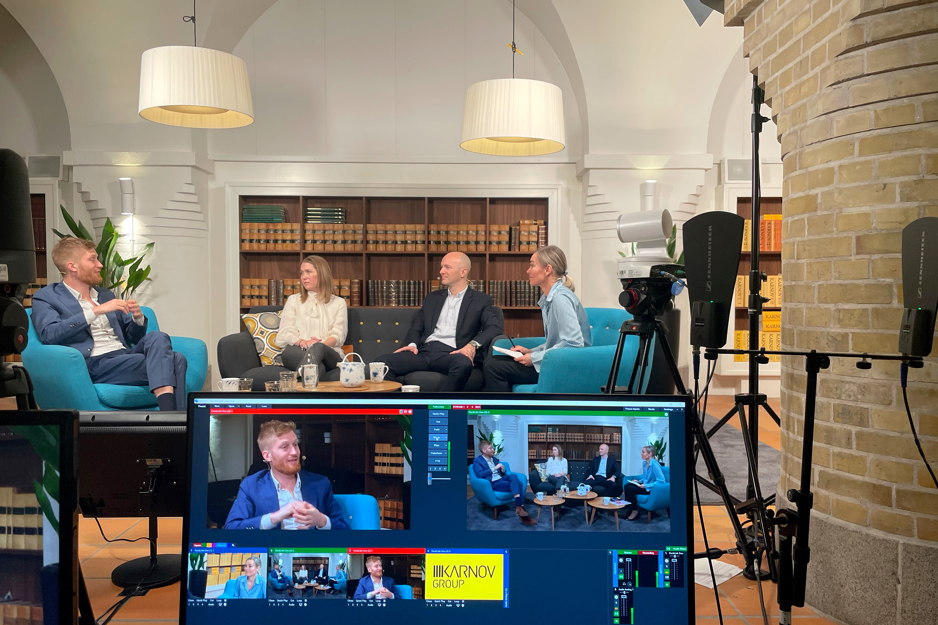 Streaming af morgendebat for Karnov Group