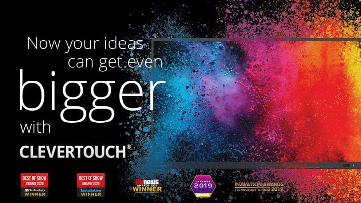 Clevertouch 98 Slogan Med Awards